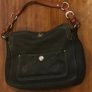 COACH leather hand bag - gently used